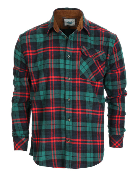 Men's Plaid Flannel Shirt