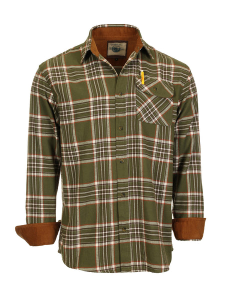 Men's Plaid Flannel Shirt