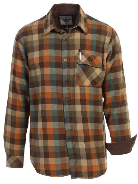 Men's Plaid Flannel Shirt