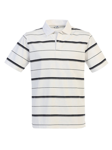 Men's Striped Polo Shirt