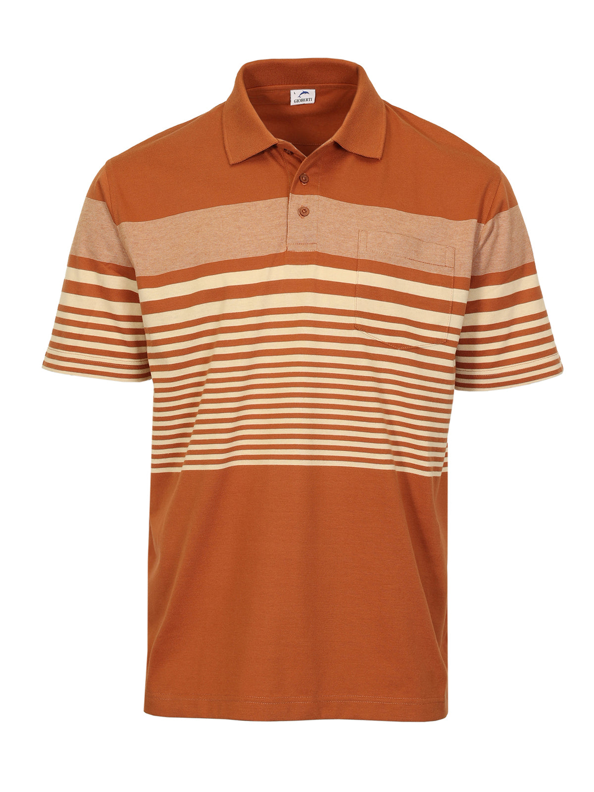 PARTIMENTOのMulti Stripe Collar Tee PARTIMENTO