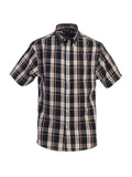 Boys Plaid Short Sleeve Shirt