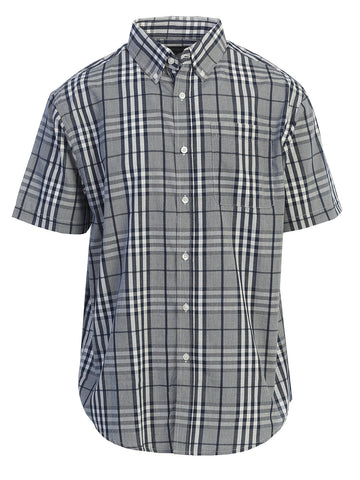 Men's Plaid Short Sleeve Shirt