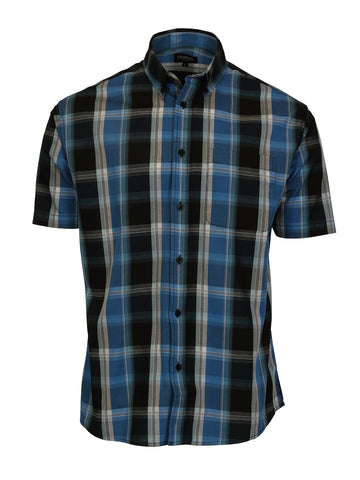 Men's Plaid Short Sleeve Shirt