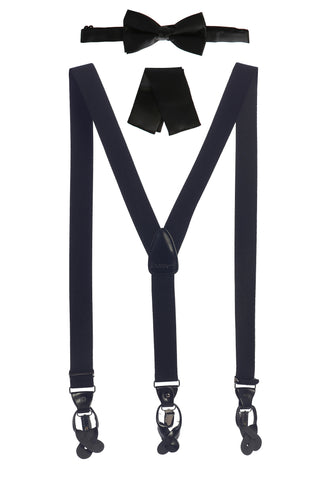 Men's Convertible Suspenders Set