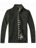 Men's Knitted Cardigan Sweater