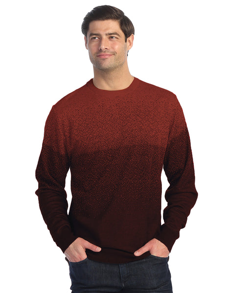 Mens Knitted Pullover Hoodie Sweater