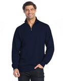 Mens Knitted Quarter Zip Sweater