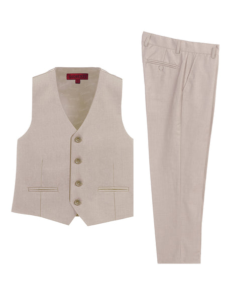 Boys 2 piece vest and pants set