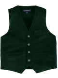 Boy's Velvet Suit Vest