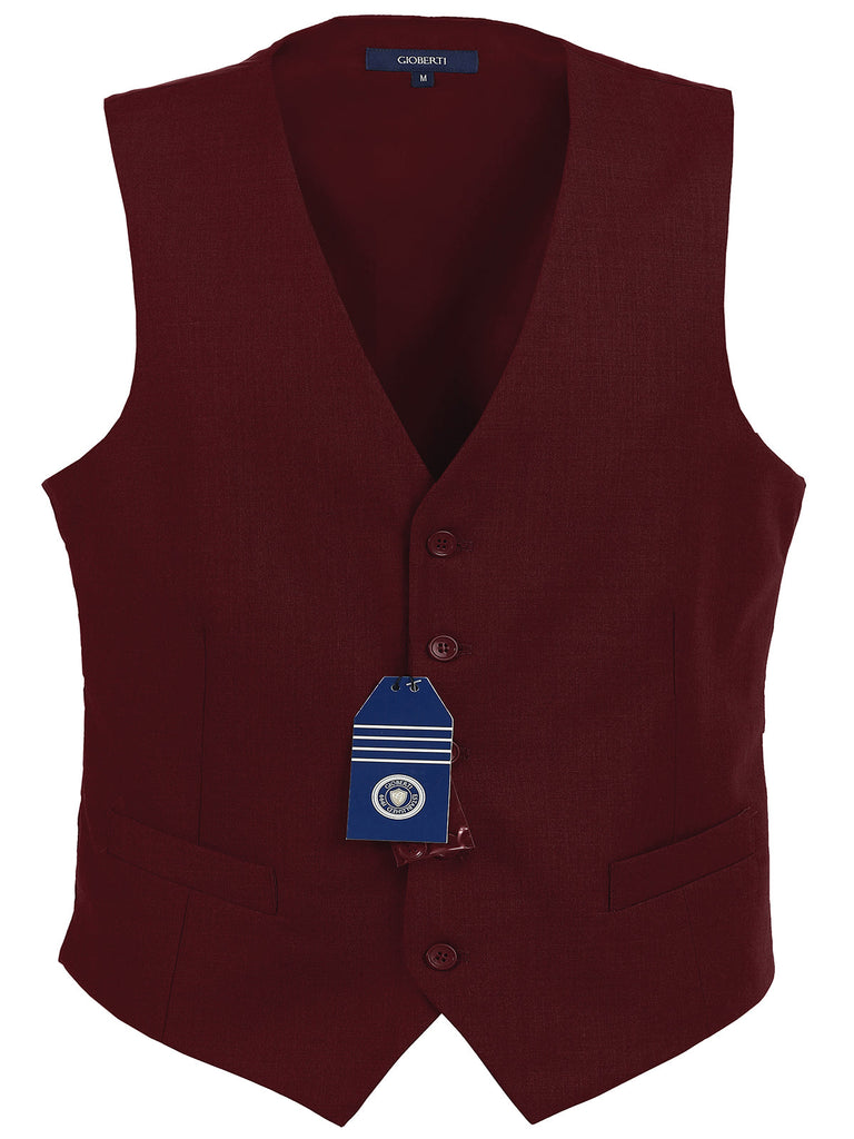 Mens Button Formal Suit Vest