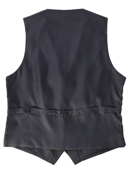 Back View of Mens Button Formal Suit Vest