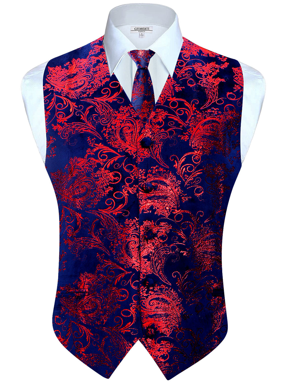 mens formal vests and ties